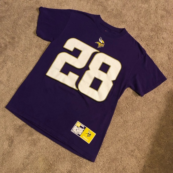 Majestic Other - Adrian Peterson Vikings Jersey Shirt